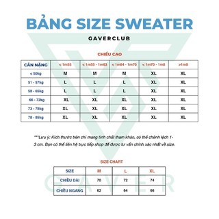 Áo sweater localbrand GAVER - BASIC unisex