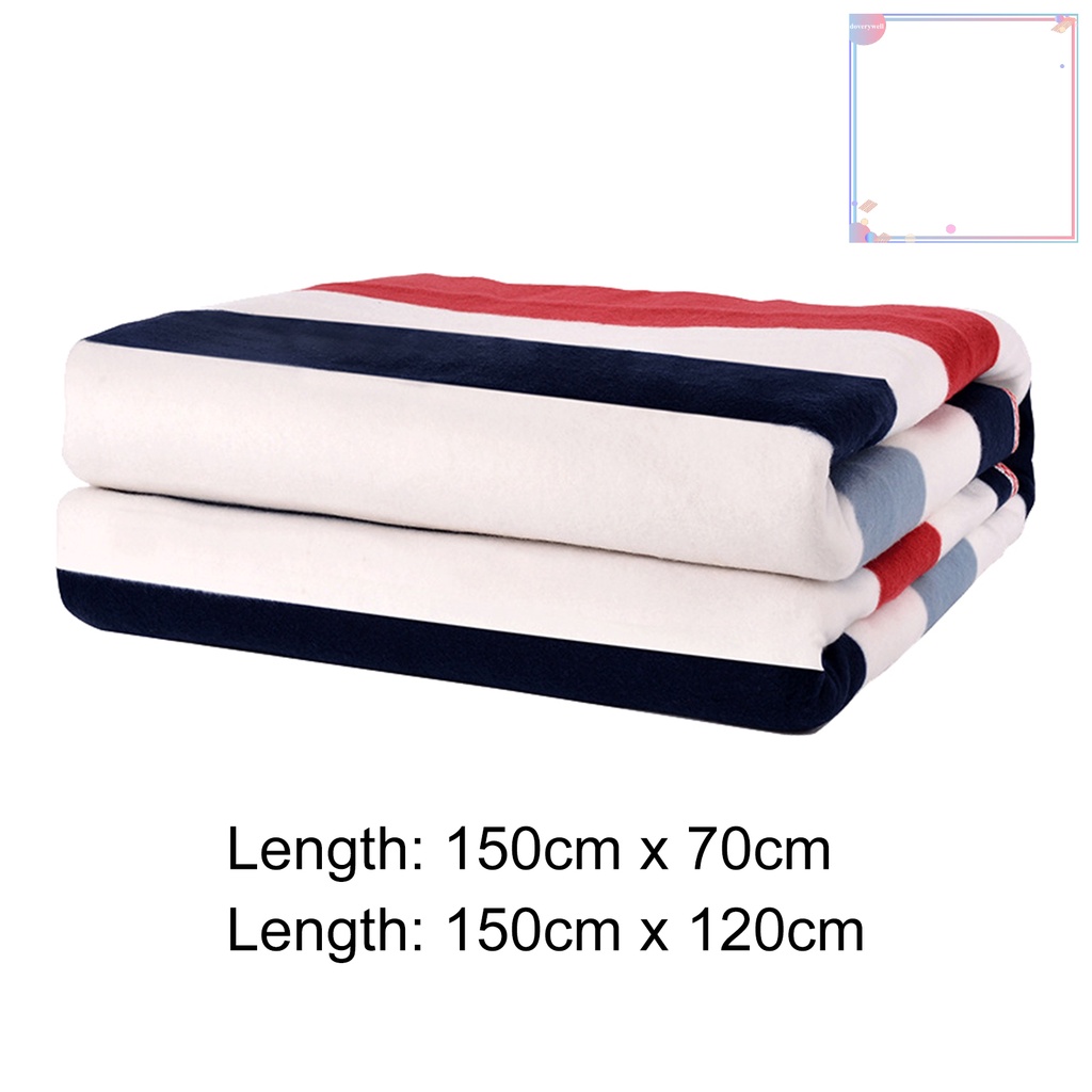 [do21] Chăn Sưởi Ấm Cơ Thể Đôi / Đơn 2 Tốc Độ Điều Chỉnh Nhiệt Độ Không Đổi Màu Sử Dụng Hàng
