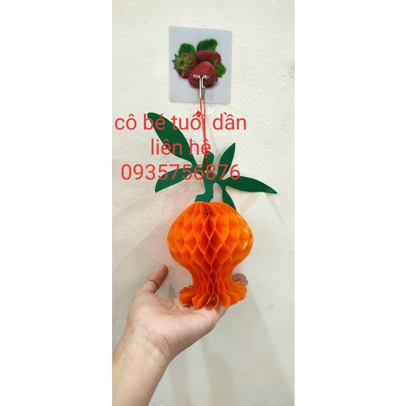 Đèn lồng hình trái cây hoa quả - Đèn lồng Trung Thu cho bé trang trí lớp học