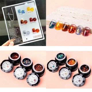 Gel hổ phách, Set gel màu hổ phách huaxi