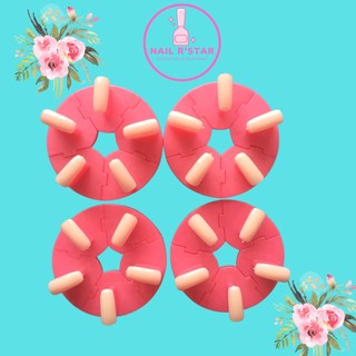 Đế tập vẽ móng, gắn móng mẫu, gắn móng giả tập vẽ nail - đế nam châm gắn móng mẫu chuyên dụng NAIL R’S