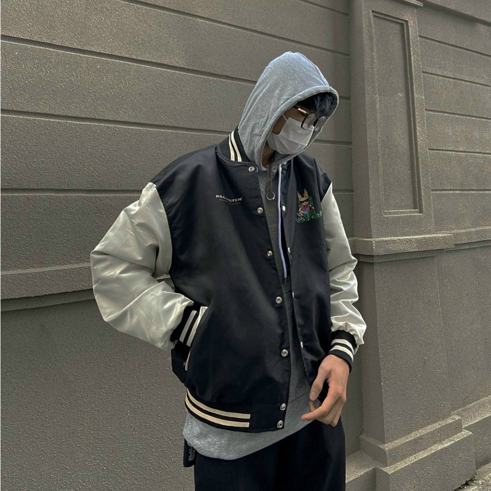 Áo Khoác Dù Bomber Unisex Kill GKT20