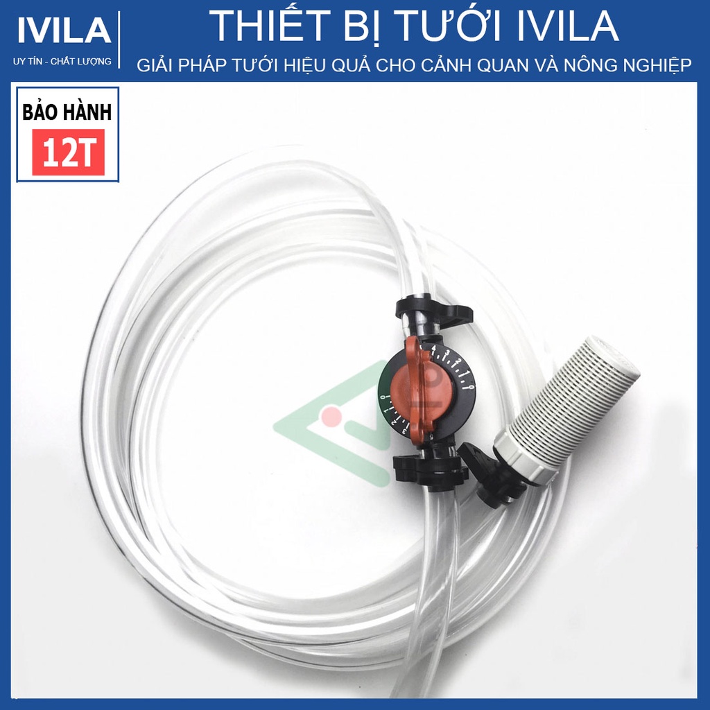 Bộ châm phân Venturi 48 - Thiết bị châm phân dùng trong hệ thống tưới - Tiết kiệm thời gian chi phí hiệu quả