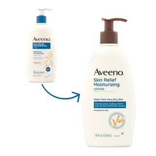 hsd:11.25KEM DƯỠNG THỂ DA KHÔ NGỨA KHÔNG MÙI AVEENO - Active Naturals Skin Lotion 532ml/975ml