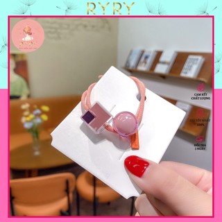 Dây Buộc Tóc Nữ Đá Pha Lê Phong Cách Hàn Quốc