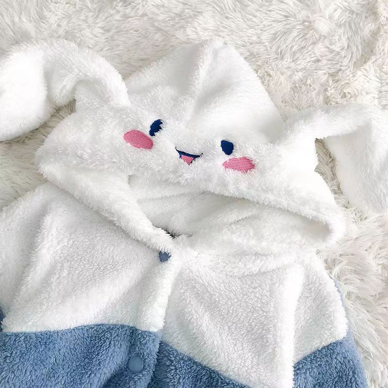 Áo ngủ DIDIKA vải lông cừu san hô dày dặn họa tiết hoạt hình vịt Donald đáng yêu ngộ nghĩnh | BigBuy360 - bigbuy360.vn