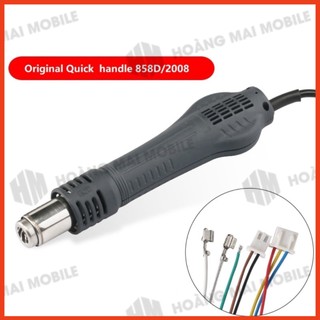 Máy khò cầm tay QUICK 2008, 700W kèm 4 đầu khò 2.5/6.4/8/12.7mm, nhiệt độ 100-500°C