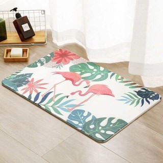 Thảm đá siêu thấm cao cấp nhật bản họa tiết con hạc kích thước 40x60