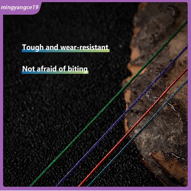 Cuộn Dây Câu Cá Bện 8 Sợi 150m Nhiều Màu Sắc Siêu Bền