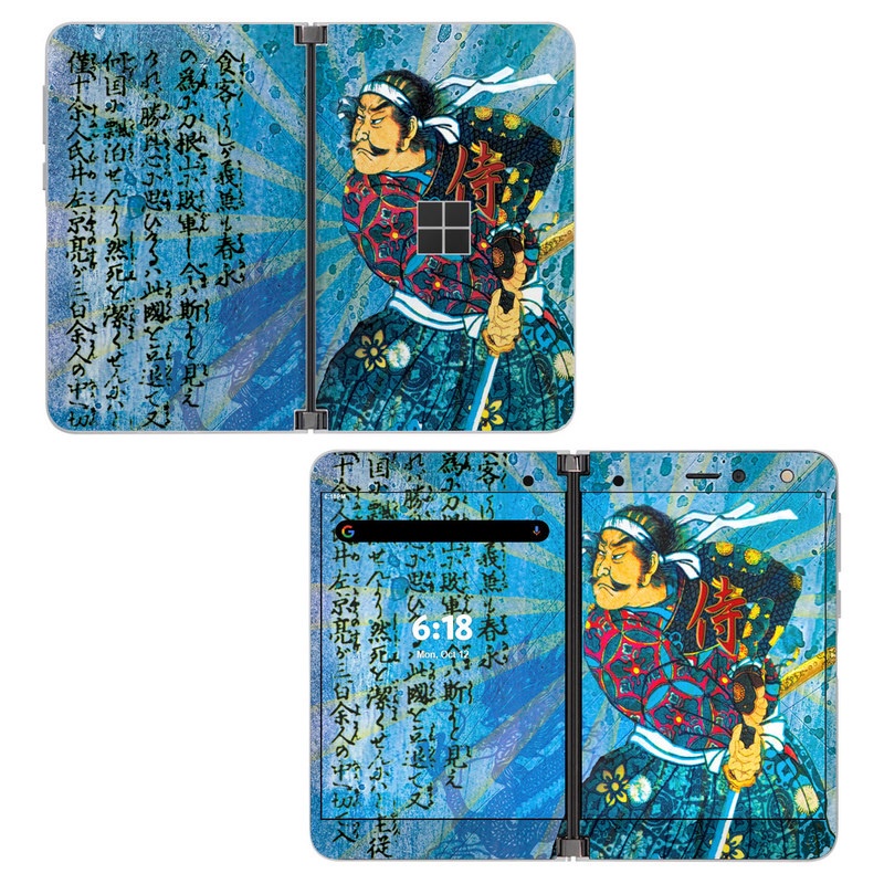 Skin decal dán Surface Duo mẫu Samurai Honor (đã cắt sẵn, dễ dán)
