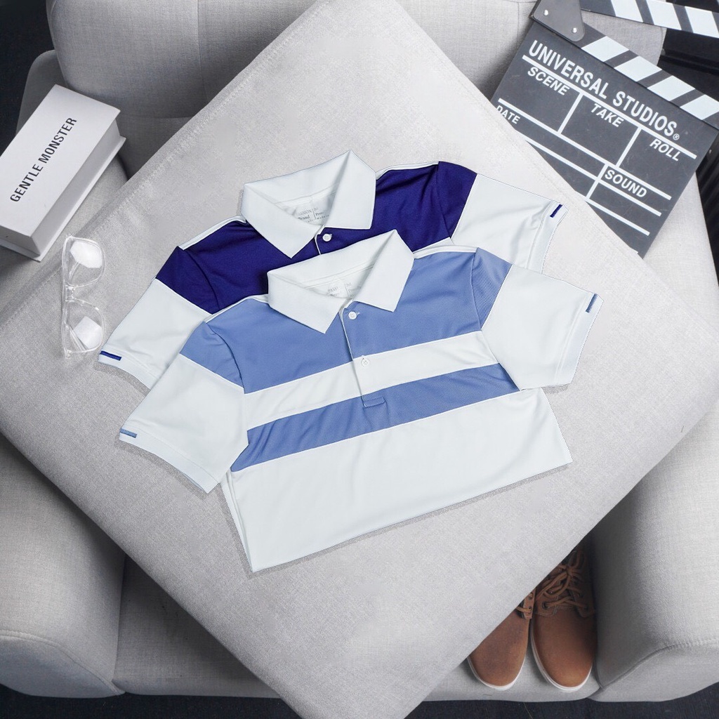 Áo thun nam POLO trơn vải cá sấu cao cấp ngắn tay - POLO PASS MIX