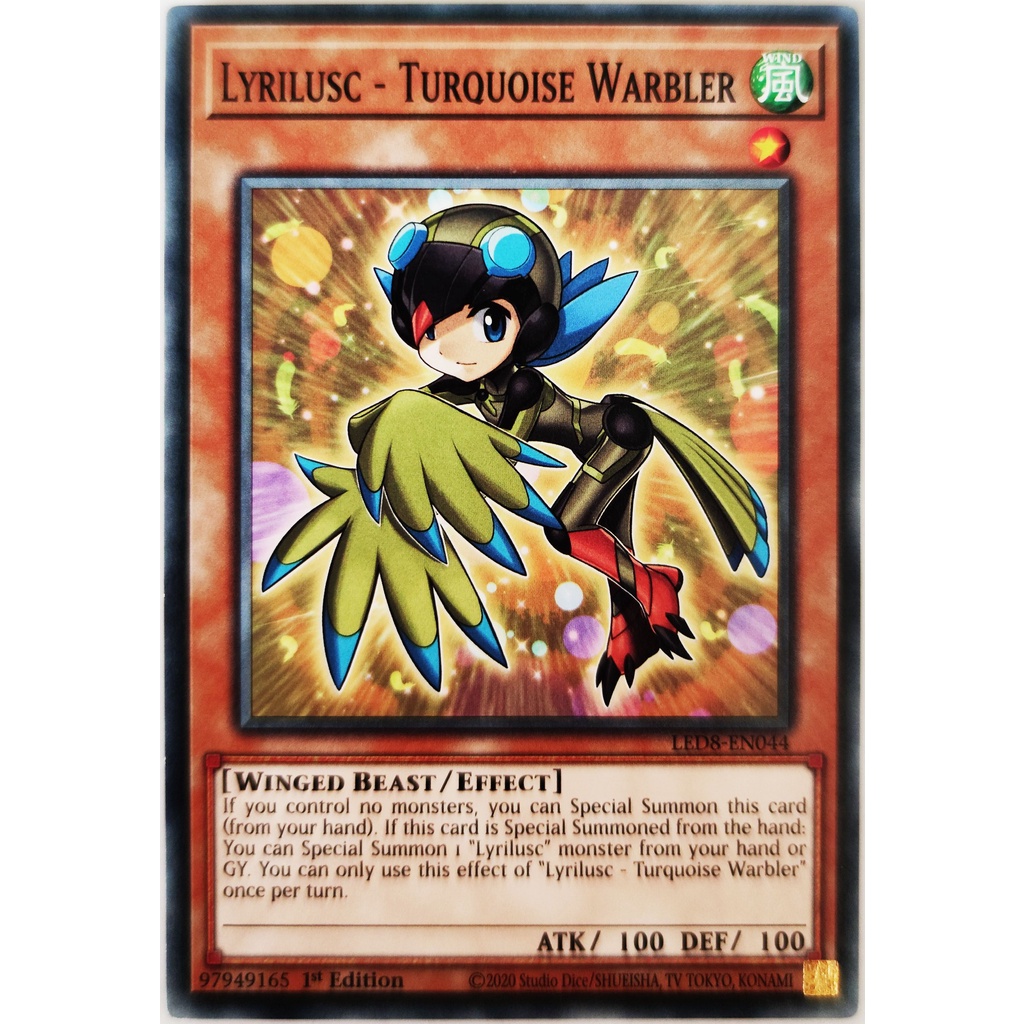 [Thẻ Yugioh] Lyrilusc - Turquoise Warbler |EN| Common