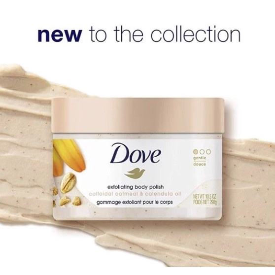 Tẩy Da Chết Dove Mỹ MACCA Exfoliating Body Polish 298gr