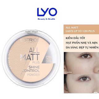 Phấn Phủ Kiềm Dầu Catrice Cosmetics All Matt Plus Shine Control Powder 10g