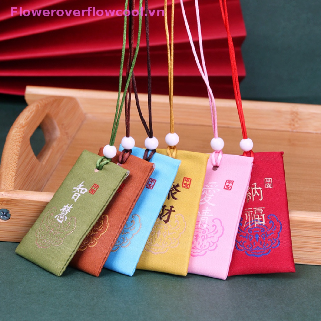 Túi Thơm Cầu Nguyện Thêu Họa Tiết Phong Cách Trung Hoa