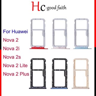 Khay đựng sim điện thoại chất lượng cao mới cho huawei nova 2i 2s 2 plus lite
