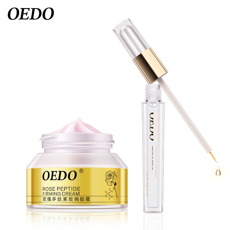 Bộ Mỹ Phẩm OEDO Gồm Kem Dưỡng Săn Chắc Da Mắt Và Serum Làm Dày Mi