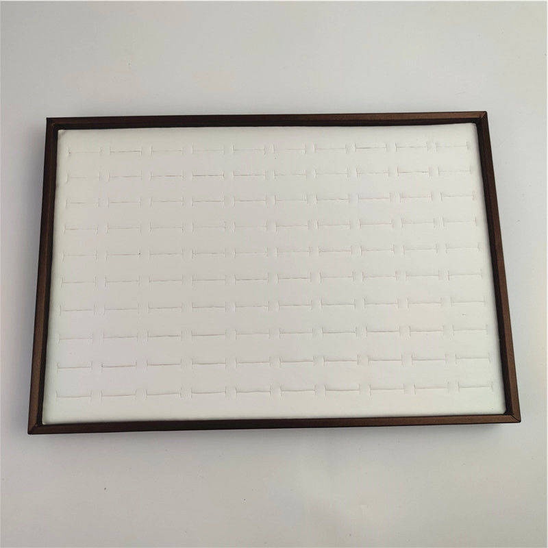 Trang Sức Hoa Tai Trang Sức.Khay Trưng Bày Nhẫn Thiết Kế Độc Đáo Tiện Dụng Khay Trưng Bày Nhẫn 100 Ô Bằng Da Cao Cấp