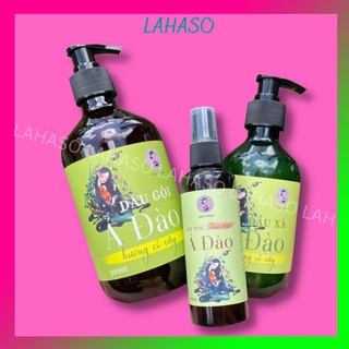 Combo Dầu gội dầu xả xịt tóc bưởi giảm rụng tóc phục hồi như tổn  - Mộc Nhan Natural