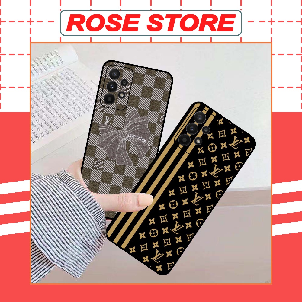 Ốp lưng Samsung A13 / A23 / A33 5G / A53 5G / A73 5G in hình thương hiệu thời trang cá tính LV,GC...