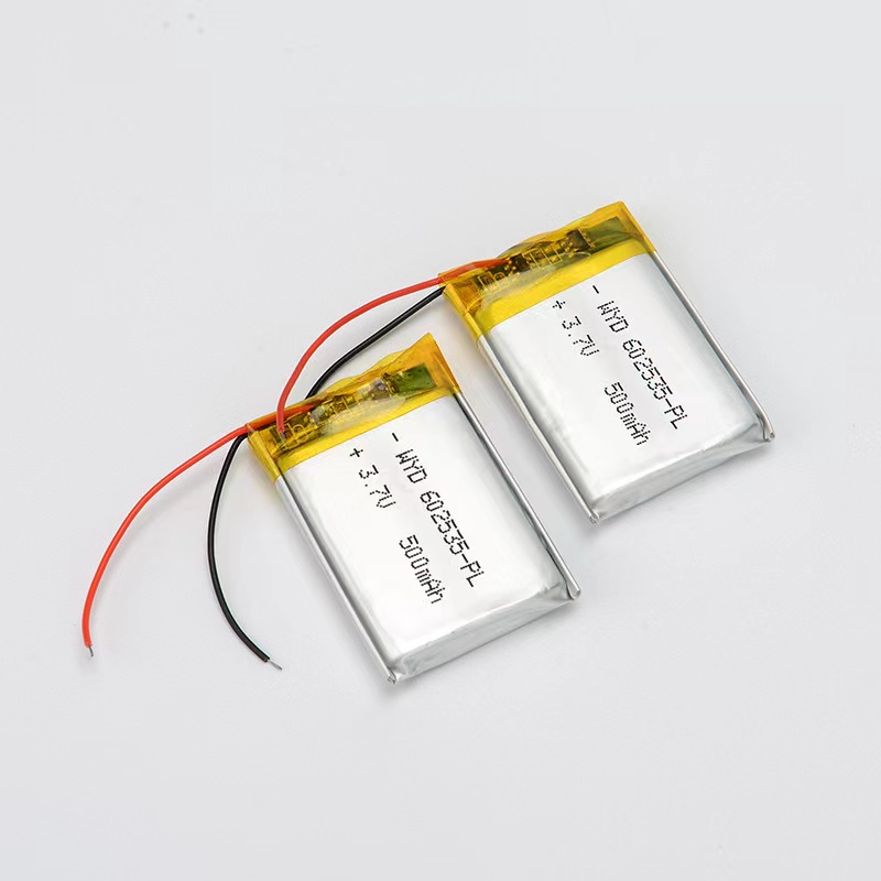 Pin Li-Po 3.7V 500mAh 602535  cho loa Bluetooth, smartwatch, định vị GPS, máy ghi âm, camera hành trình