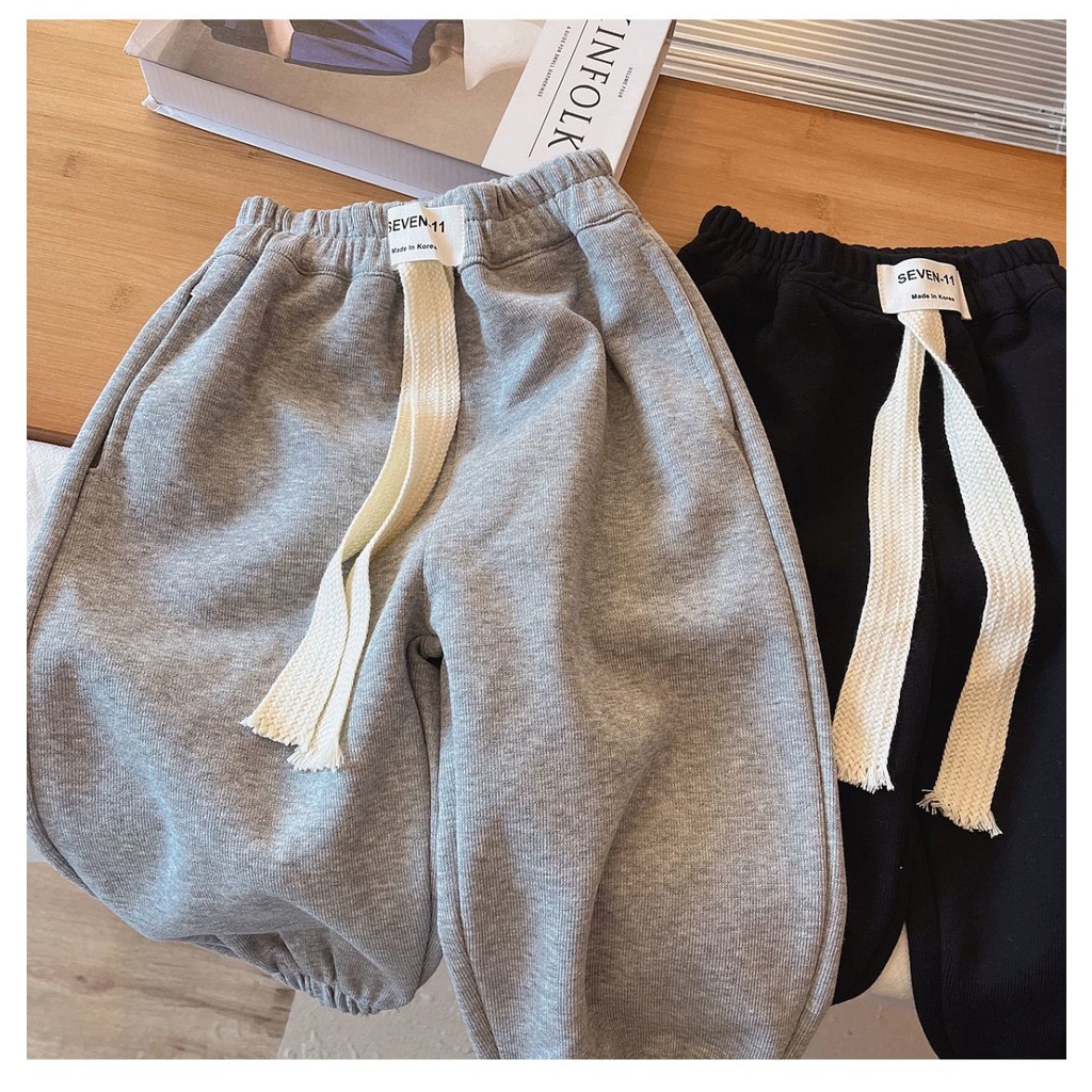 Quần Thể Thao Dáng Rộng Thoải Mái Phong Cách Thời Trang Hàn Quốc