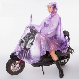 Áo mưa chấm bi 1 đầu
