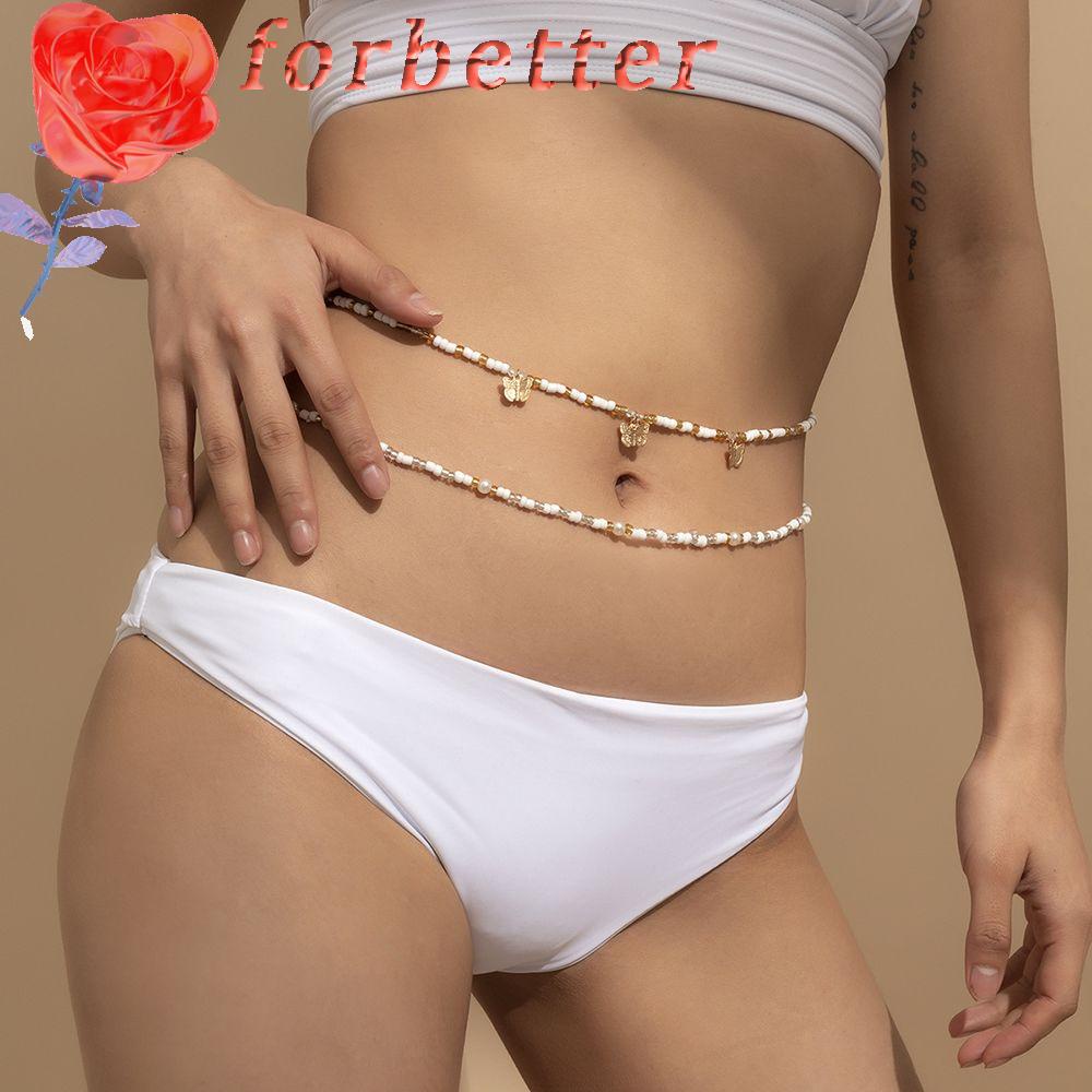 Thắt lưng dạng chuỗi hạt thiết kế thời trang gợi cảm cho nữ