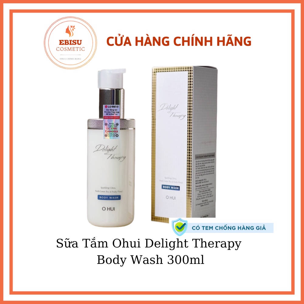 Sữa Tắm Ohui Delight Therapy Body Wash 300ml_Ebisu Cosmetics