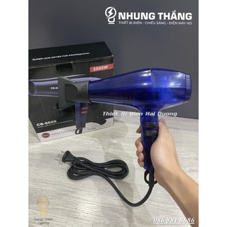 Máy sấy tóc cao cấp ChaoBa CB-6600 2 chiều 3000W (Bảo hành đổi mới 1 năm)