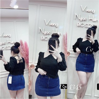 CHÂN VÁY JEAN BIGSIZE 60 ĐẾN 90KG ( MÃ 4338 )