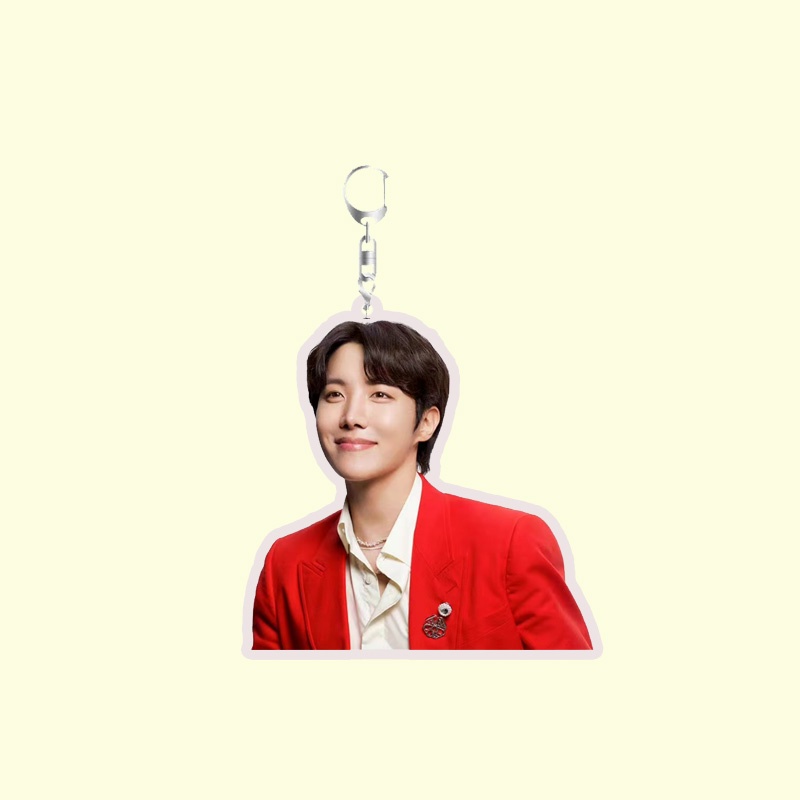 Móc Khóa In Hình Các Thành Viên Nhóm Nhạc BTS