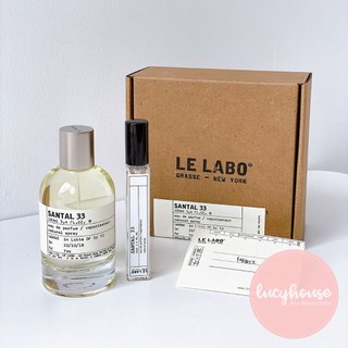 Nước hoa le labo santal 33 edp 10ml