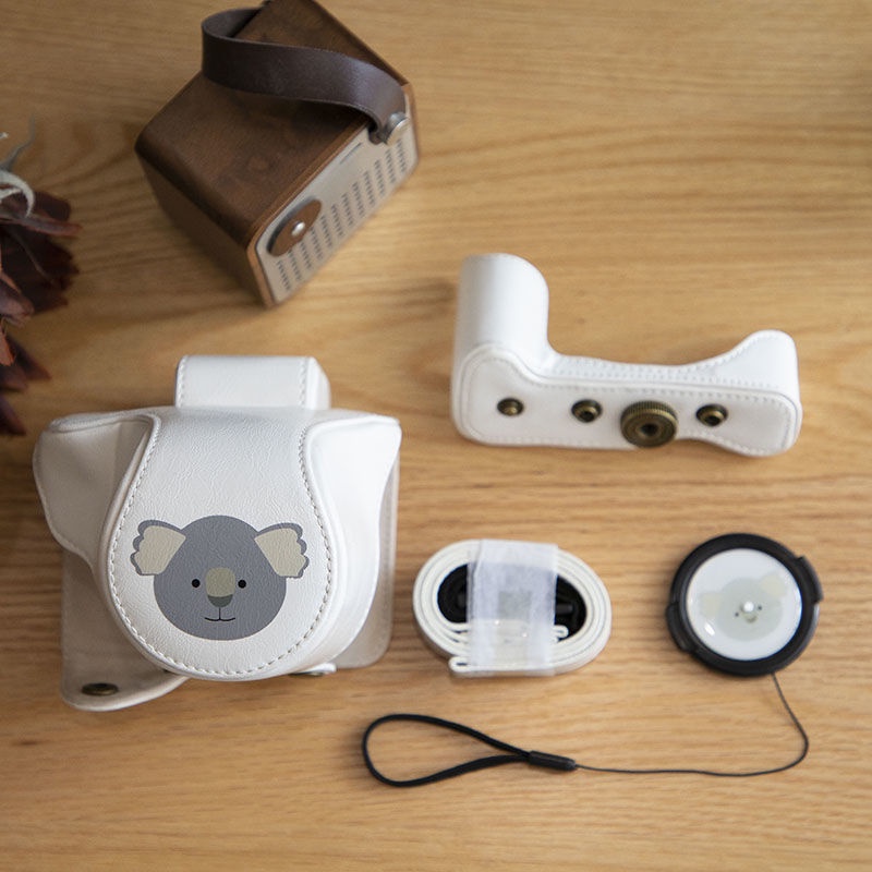 Túi Đeo Vai Đựng Máy Ảnh Canon EOS M10 M6 M50 M100 M200 Sony A6000 ZV-E10