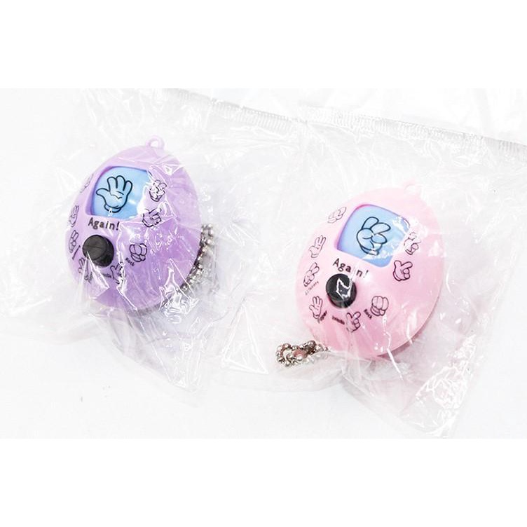 MÓC KHÓA TRỨNG TRÒ CHƠI OẲN TÙ XÌ BAO BÚA KÉO TUỔI THƠ T-CRAFT