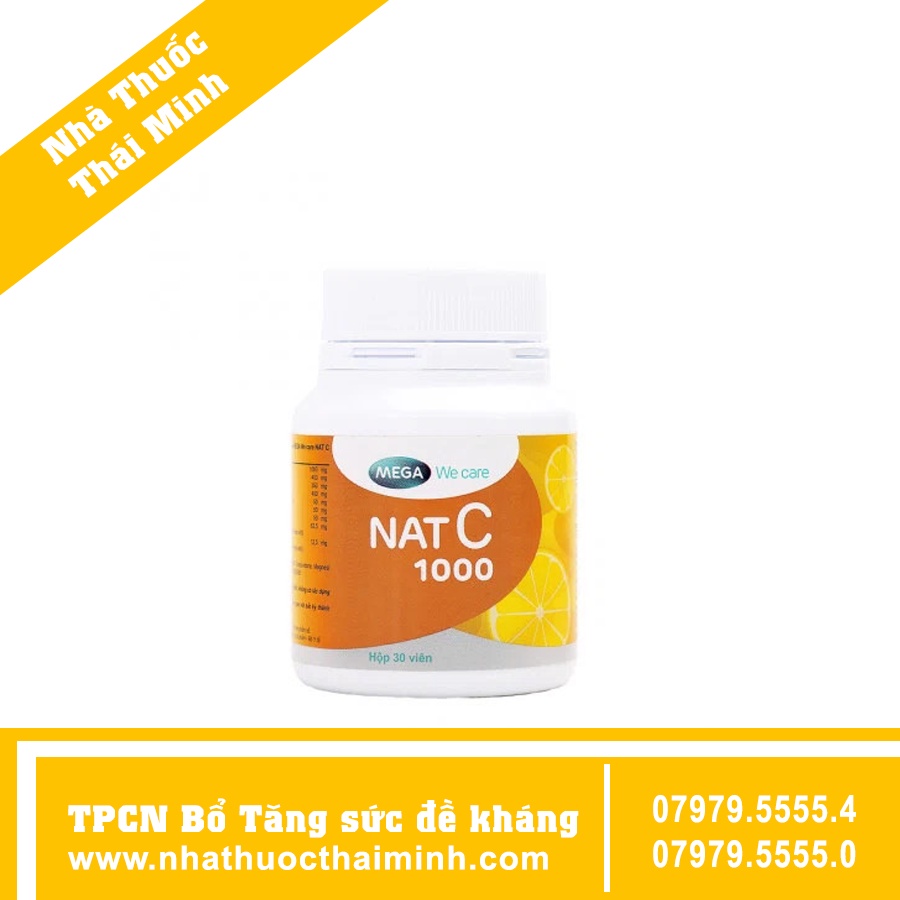 Vitamin C Nat C 1000 giúp bổ sung Vitamin C cho cơ thể thumbnail