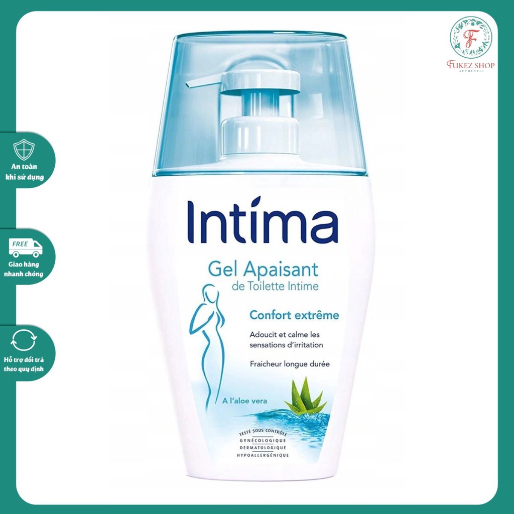 Dung dịch vệ sinh Intima Pháp 200ML an toàn lành tính cho cả bà bầu - Đủ bill Pháp