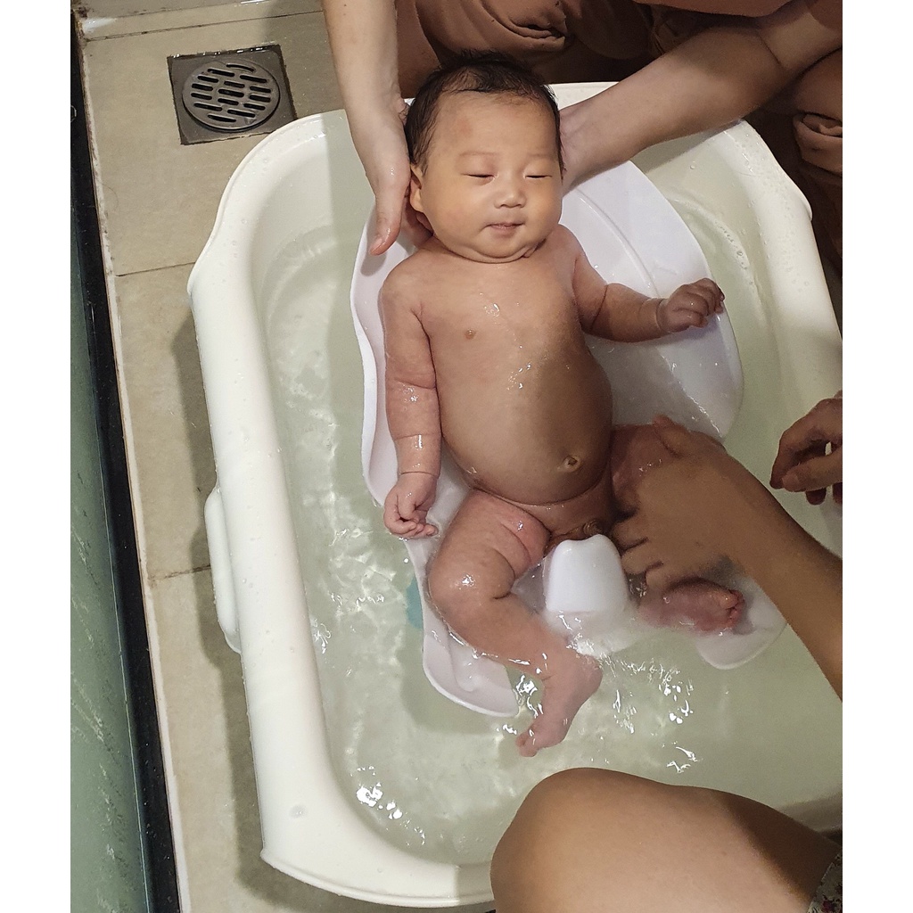 Bồn tắm cho bé sơ sinh từ 0-36 tháng tuổi nhập khẩu Budsia Hàn Quốc