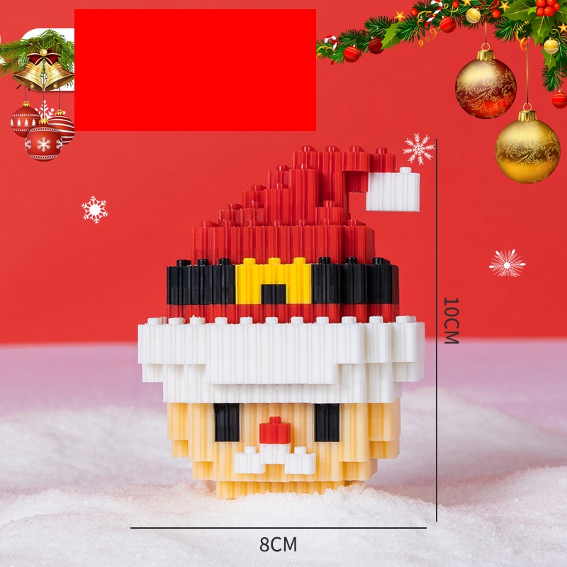 Mô hình lắp ráp Lắp Ráp noel dễ thương , Christmas Ông Già Noel / Cây Thông / Người Tuyết Dùng Làm Quà Tặng