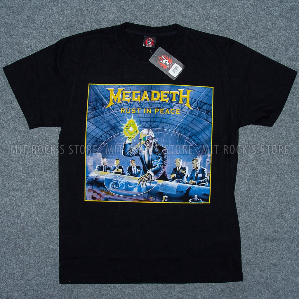 Áo Megadeth  - Rock band tee - Áo Rock - Size S, M, L, XL, XXL - Áo Thái Lan