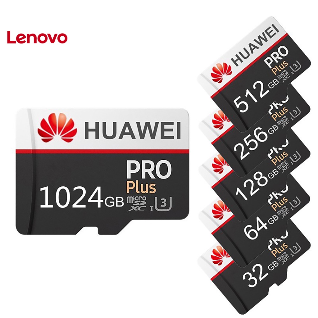Thẻ nhớ LENOVO TF chống sốc NC-16/ 32/ 64/ 128/ 256/ 512GB/ 1TB U3 thích hợp cho điện thoại