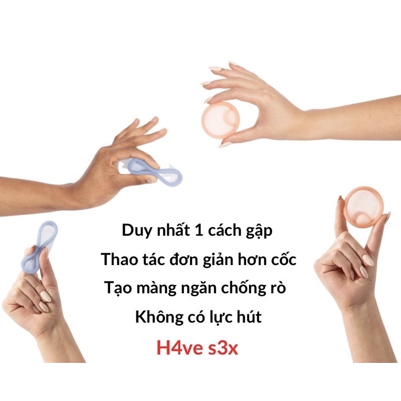 Đĩa nguyệt san saalt disc, silicone y tế cao cấp, ngăn rò rỉ cao - ảnh sản phẩm 4