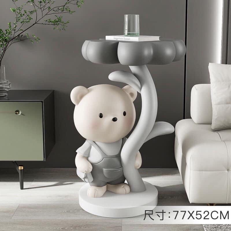 Bàn gấu decor oder