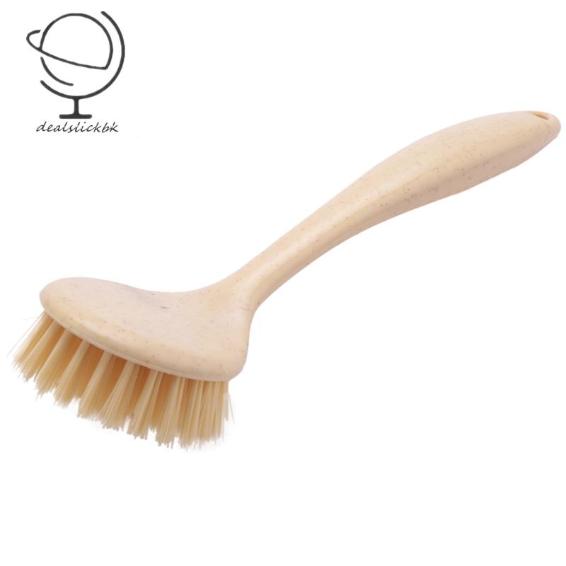 Bàn Chải Vệ Sinh Nhà Bếp Cán Dài Có Thể Treo Tiện Lợi