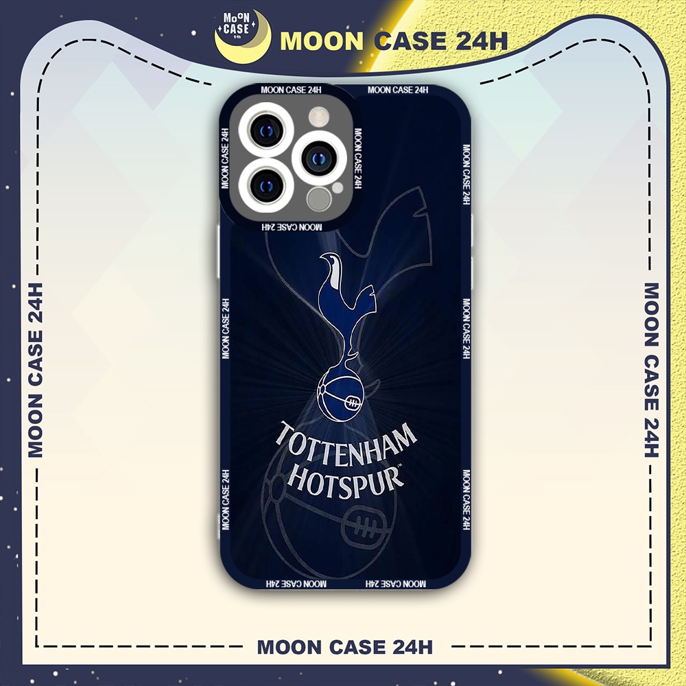 Ốp lưng iphone cạnh vuông Moon Case Tottenham 7/7plus/8/8plus/x/xs/11/12/13/14pro/max/plus/promax
