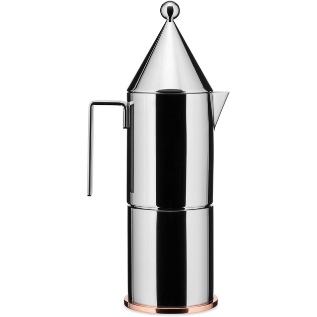 BÌNH PHA CÀ PHÊ ESPRESSO ALESSI LA CONICA 3 CUP