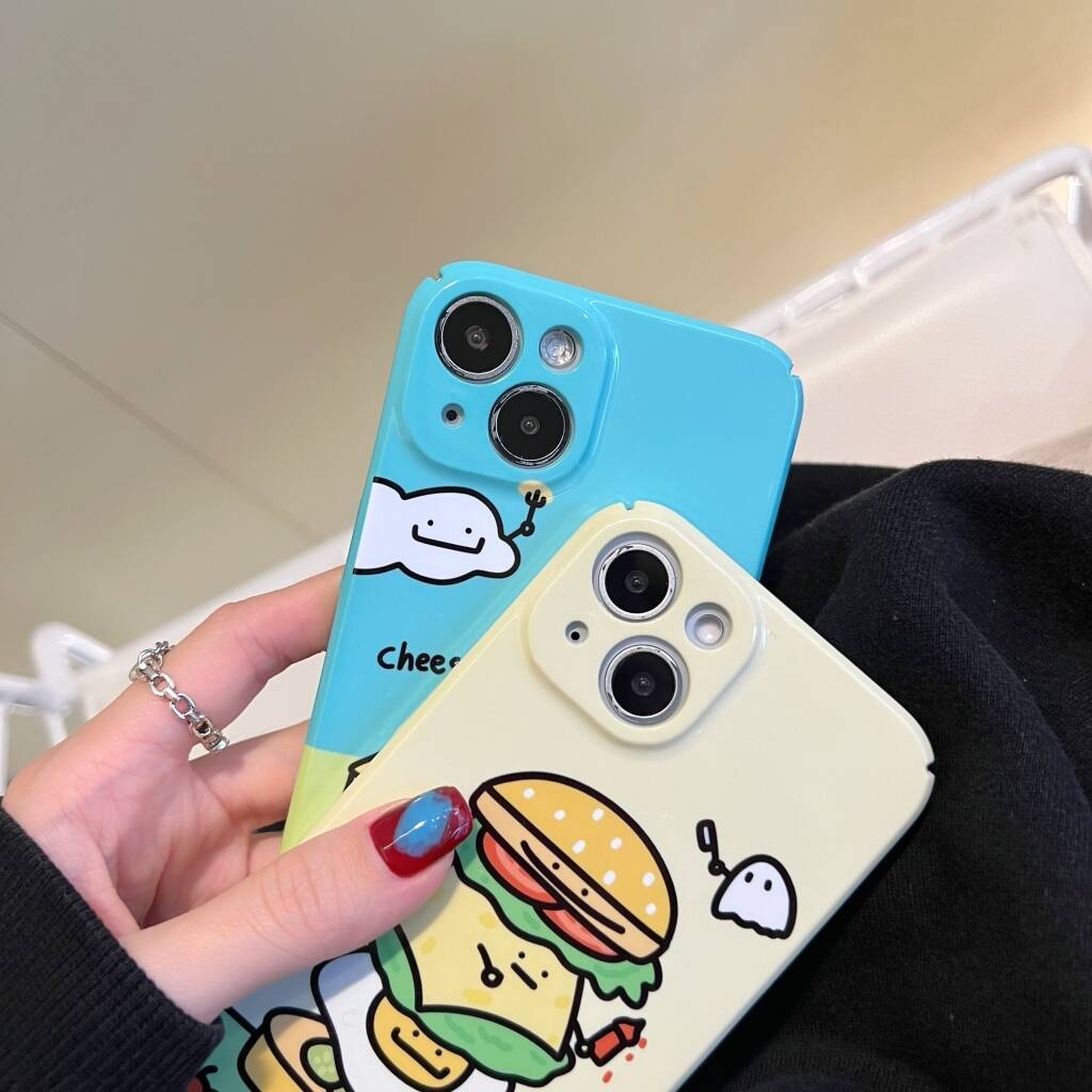 Casing Hard Compatible with Apple IPhone 11 11ProMax 12 12Pro 12ProMax 13 13Pro 13ProMax 14 14Pro 14plus 14ProMax Monster Pattern Cover