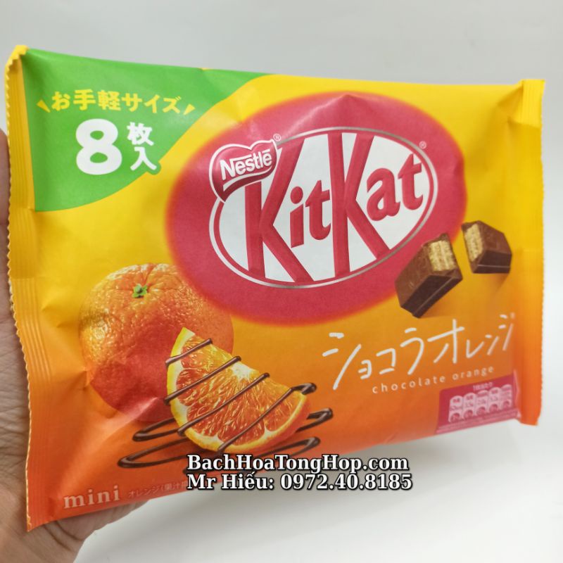 [Hỏa Tốc] Kitkat socola cam Nhật Bản 8 cái