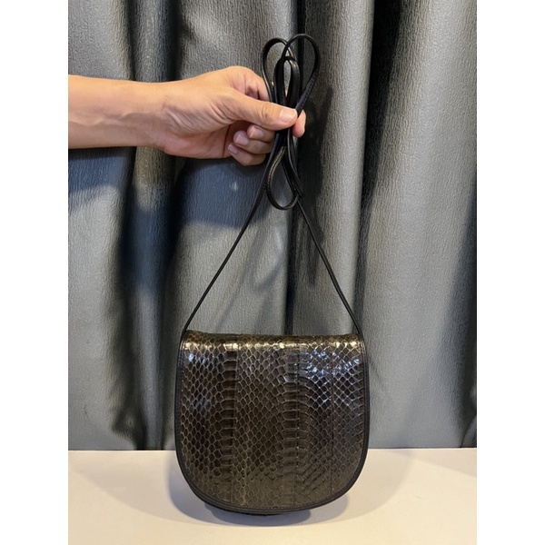 túi hiệu SAY đeo chéo mini da ran biển thật 100%