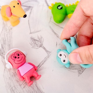 🧼 Tẩy Gôm Khỉ Con Yêu Âm Nhạc 🎀 – Giá Sỉ Hot 📦 | ThoHong